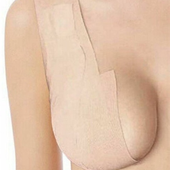 NEW Breast Body Lift Tape Self Adhesive Cotton Fabric Roll NEUTRAL NUDE 2in wide - Picture 4 of 13